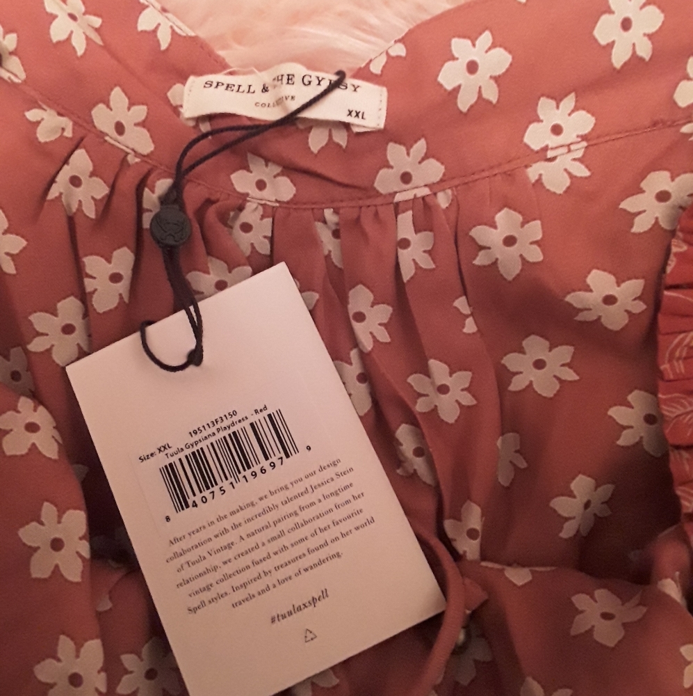SPELL GYPSY TUULA X PLAYDRESS NWT XXL UFT/ UFS - Picture 7 of 7